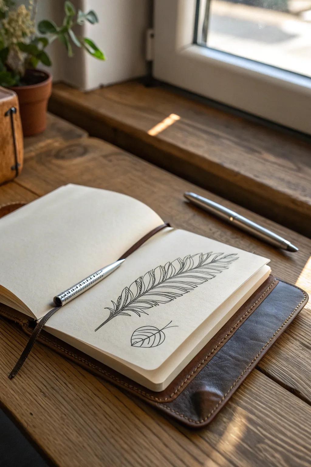 Unlock your creativity one doodle at a time. #DailySketchbookDoodles