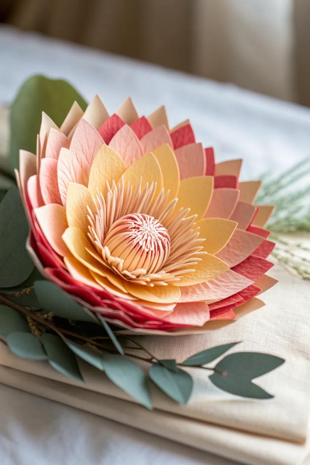 Elevate your event decor with stunning DIY paper flowers that blend elegance with sustainability.