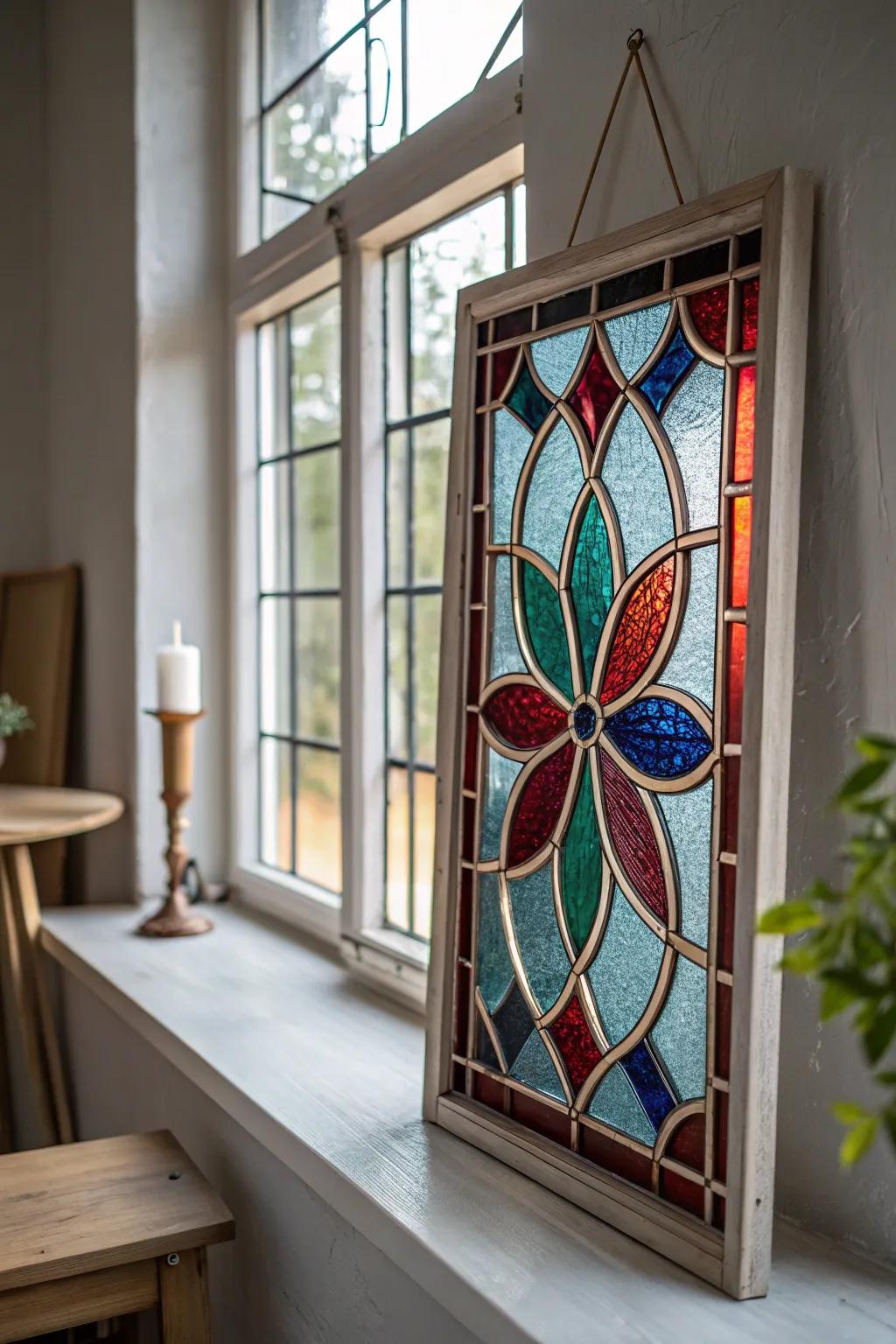Illuminate your space with the timeless allure of stained glass art, where craftsmanship meets natural beauty.