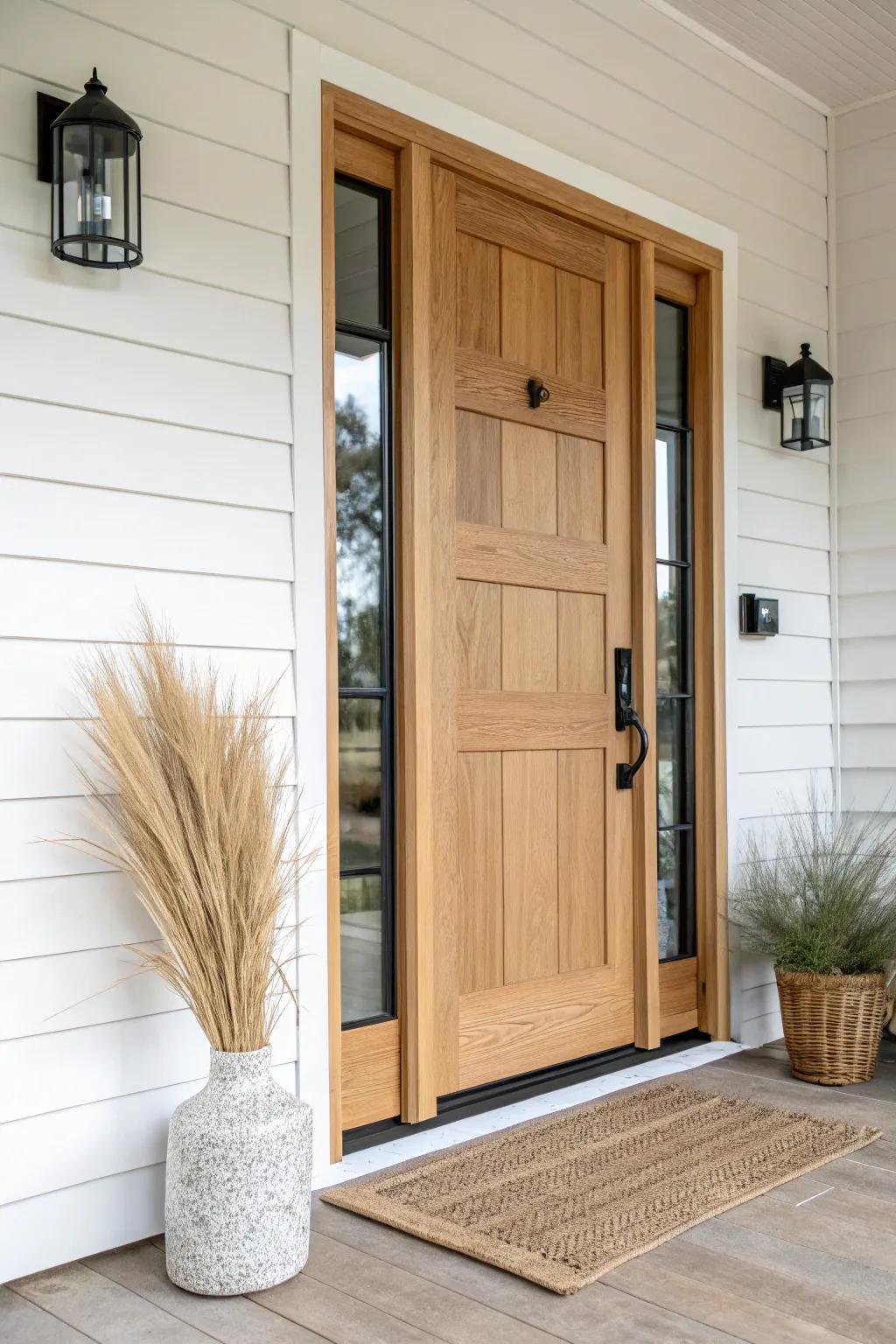 A pre-hung front door gives your mobile home entry a clean, draft-free fit in one swap.