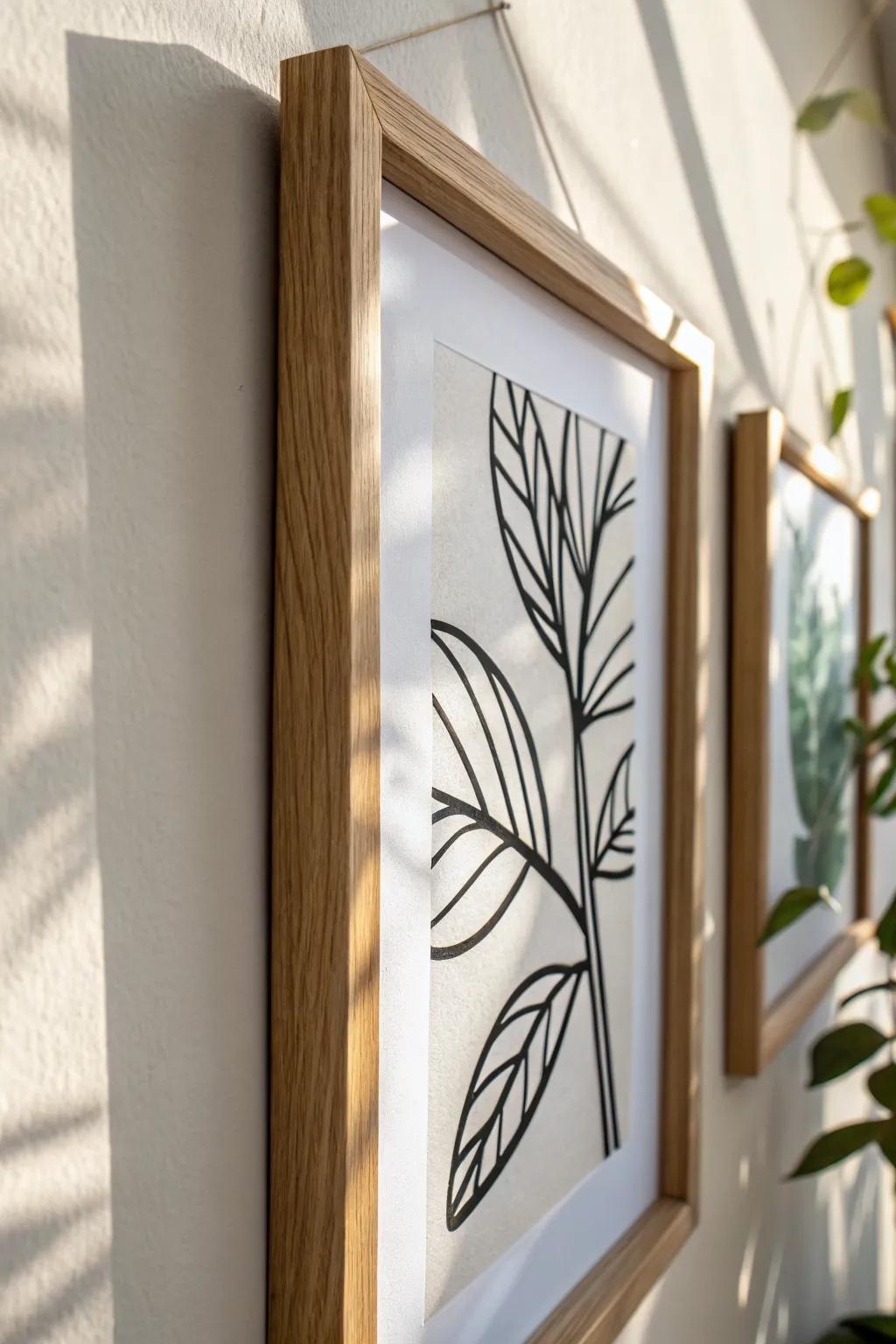 Hang art without holes—adhesive strips make a renter‑friendly gallery wall you can rearrange anytime.
