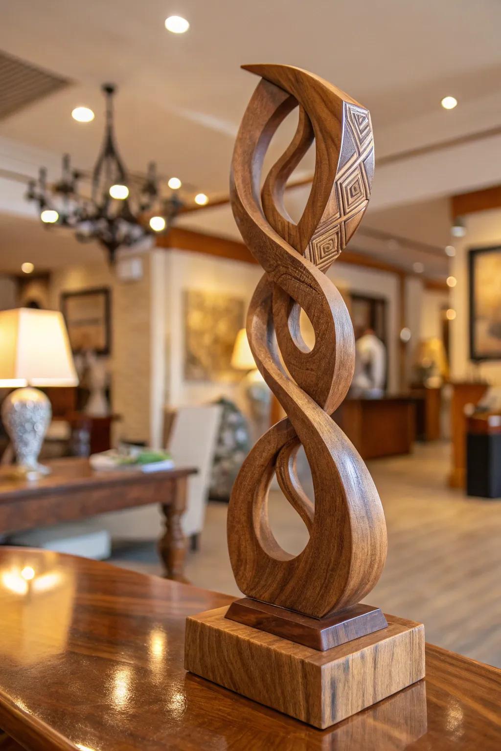 Elegance in Wood: A Masterpiece of Craftsmanship.