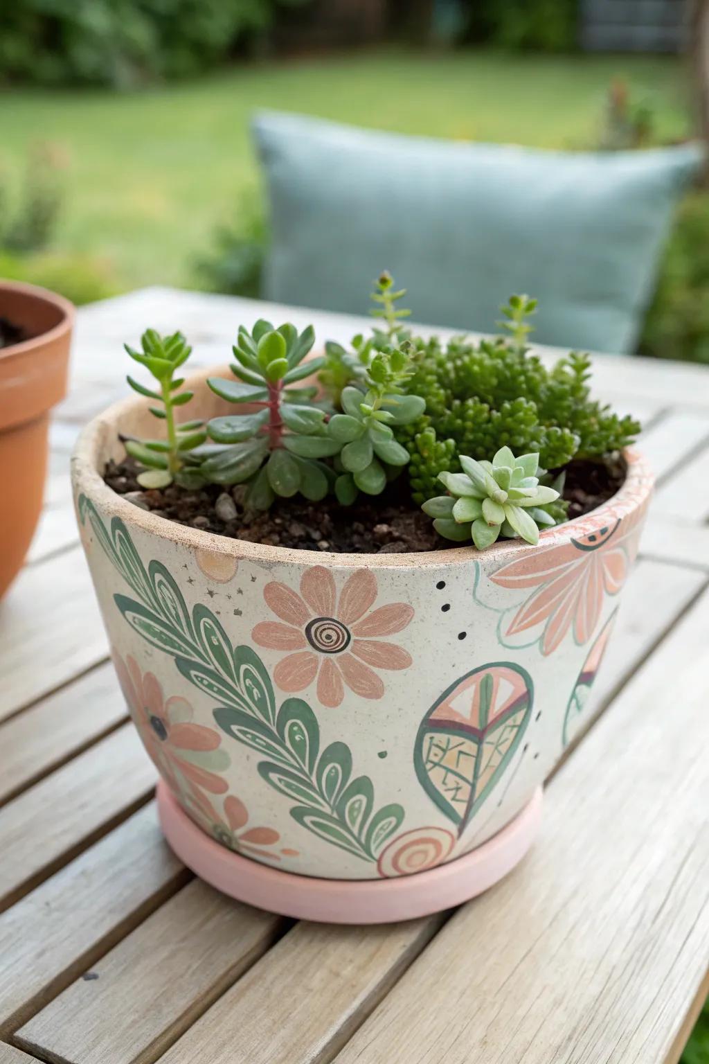 Cultivate creativity and nature with this DIY garden project—where art blooms alongside your plants.