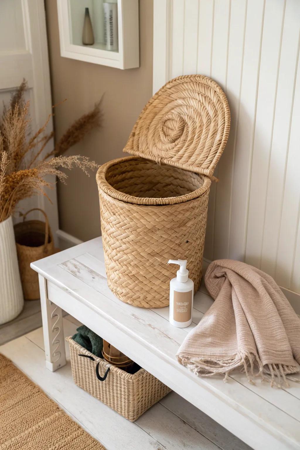 New baby survival hamper: snacks, balm, hand cream + mini blanket—care for parent too.