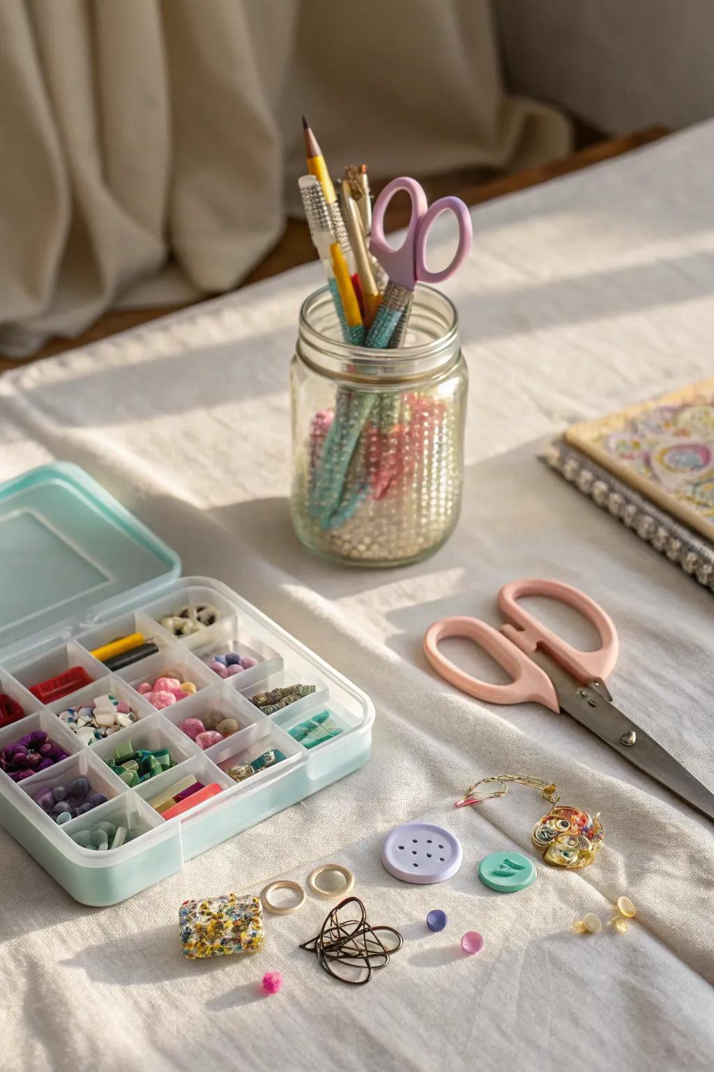 Transform everyday items into chic needlepoint storage solutions that blend function with Scandinavian boho charm.