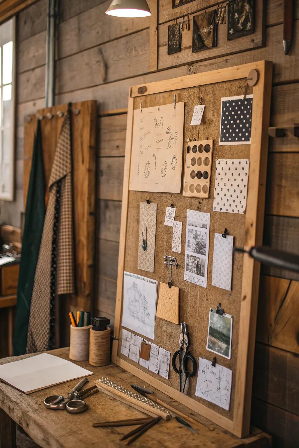 Ignite your creativity with a dynamic inspiration board that evolves with your ideas.