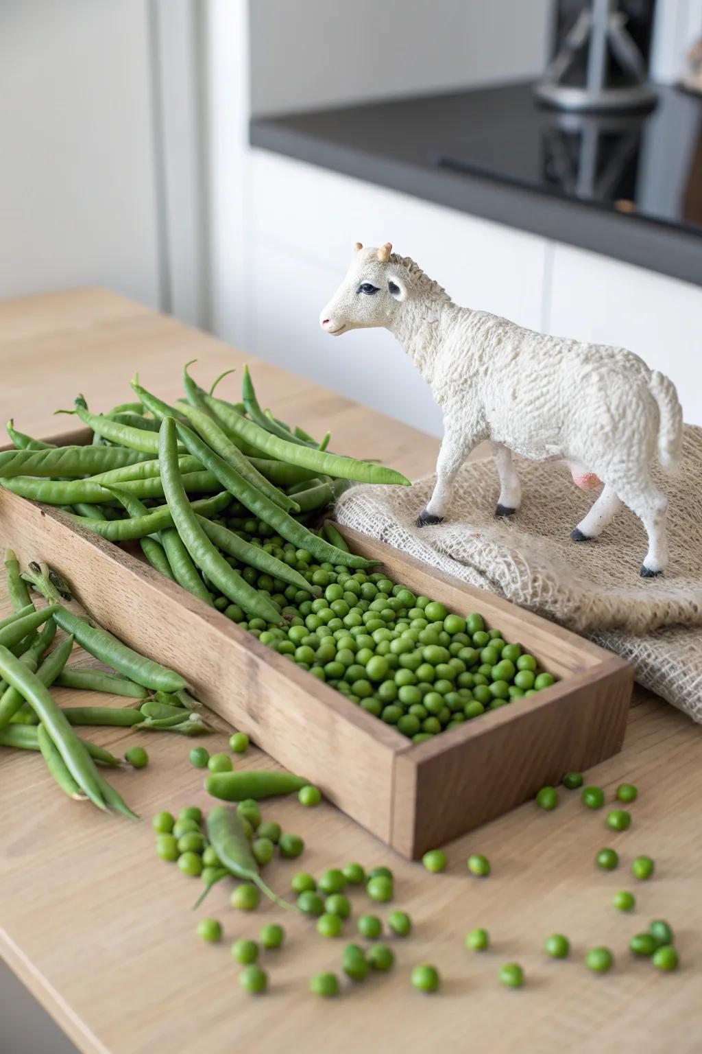 Discover the charm of the farm with this playful and beautifully crafted sensory bin idea.