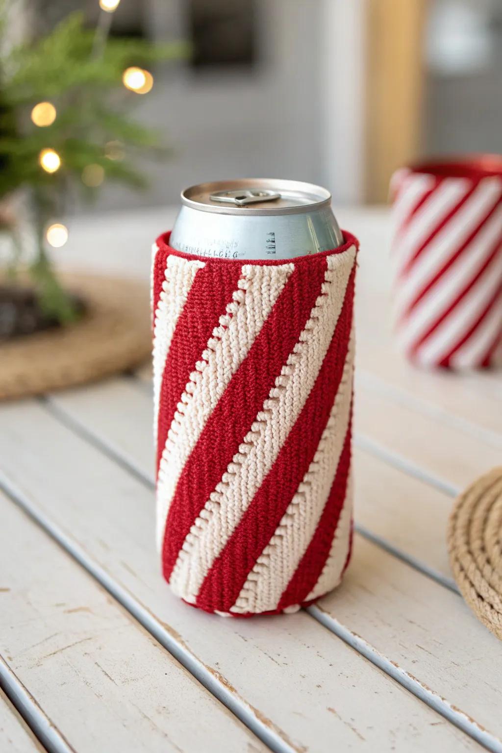 Sweeten your holiday gatherings with candy cane charm!