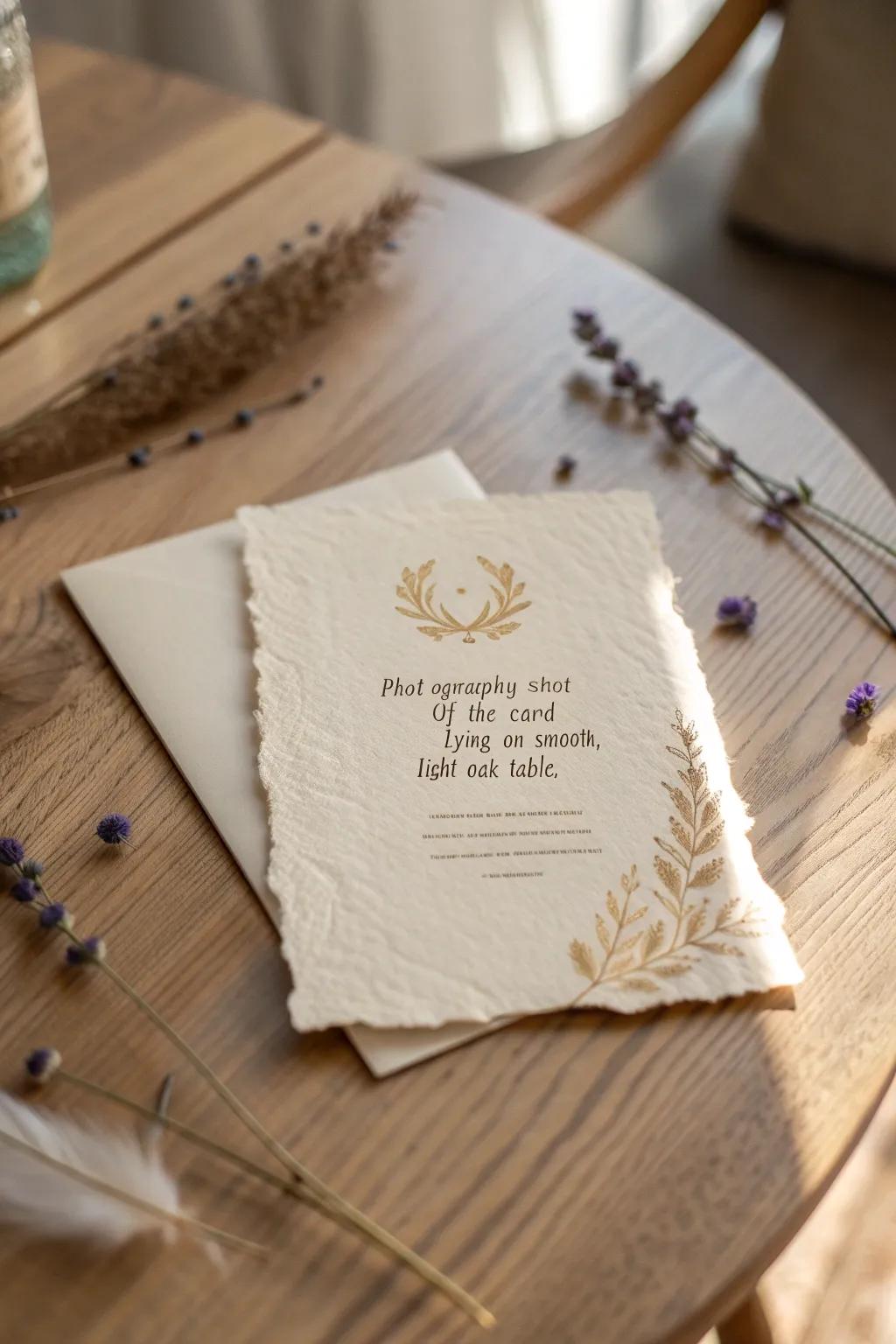 Craft your story with elegance and a personal touch. 🌿✉️ #DIYInvitations #HandcraftedBeauty