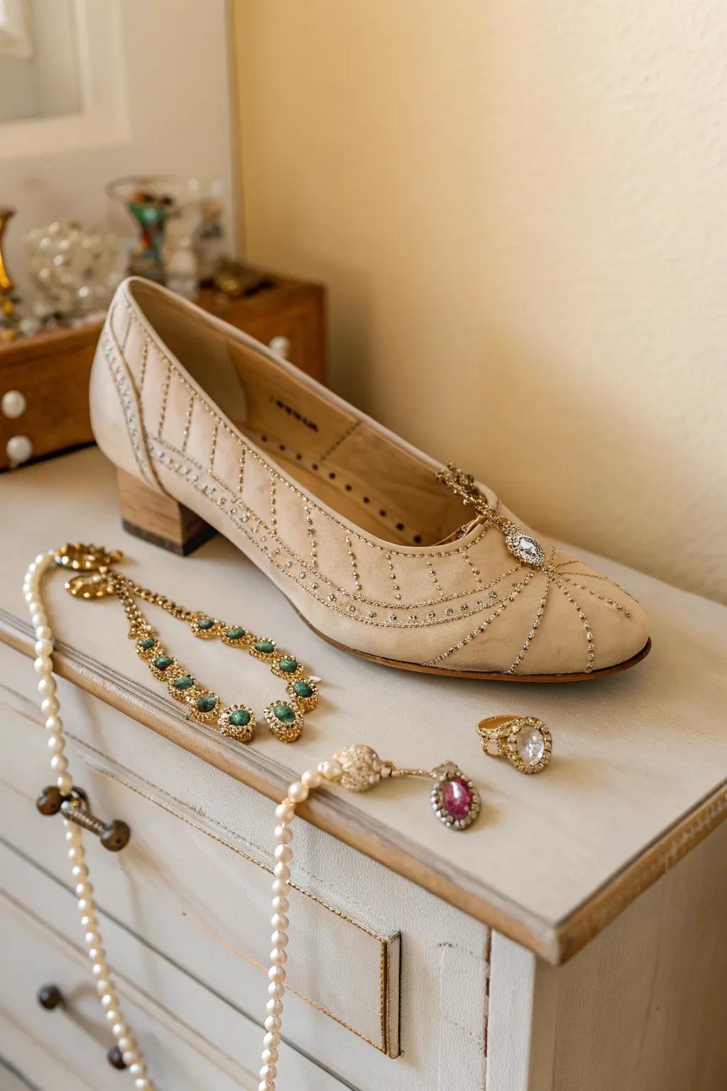 Transform your space with a touch of creativity: Repurpose old shoes into stunning jewelry holders!