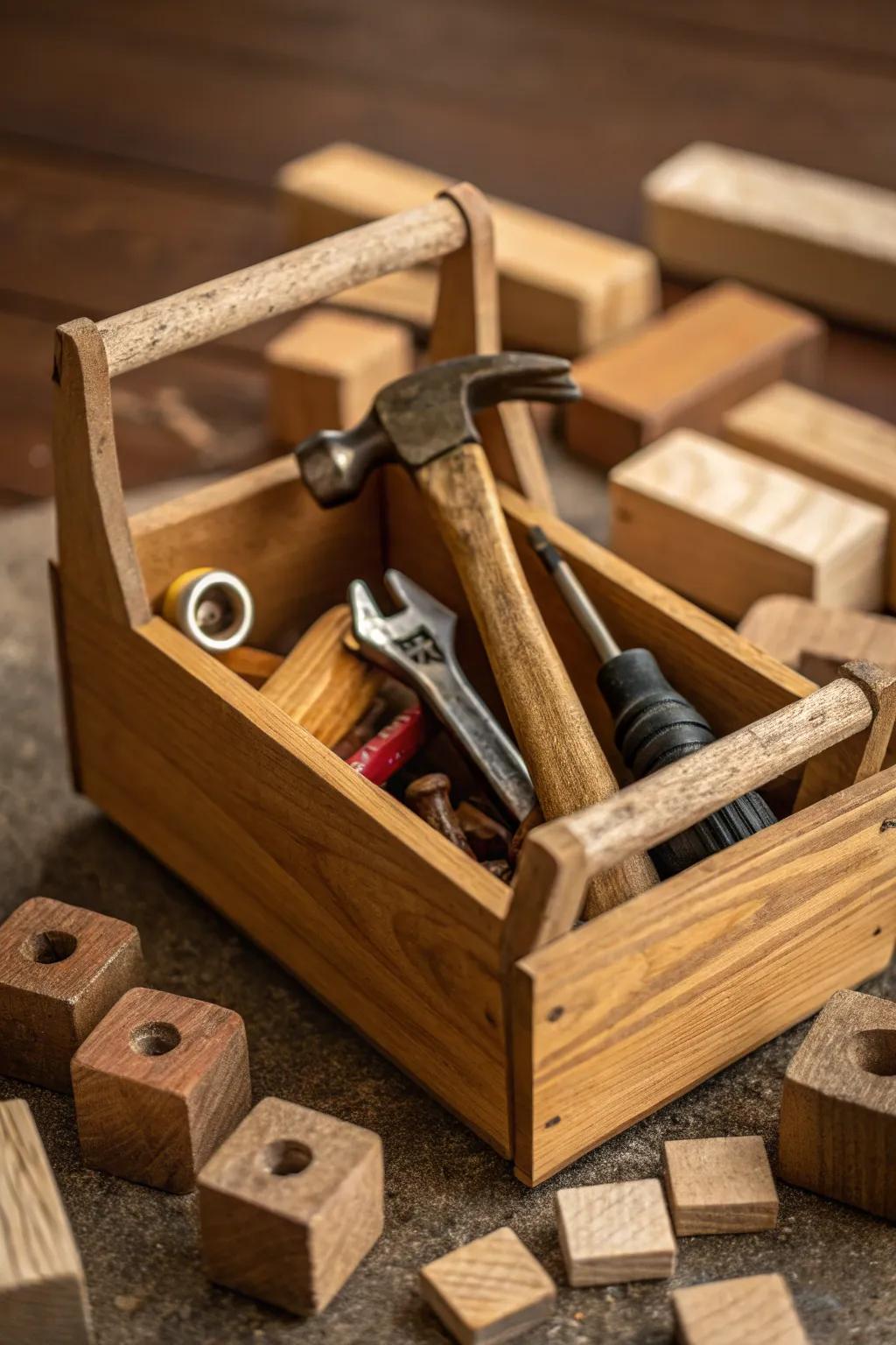 Building Dreams: A Craftsmanship-Inspired Toy Toolbox