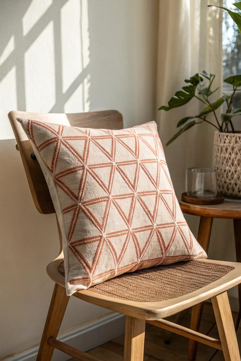 Swap pillow covers for an instant seasonal refresh—bold color, zero clutter, big impact.