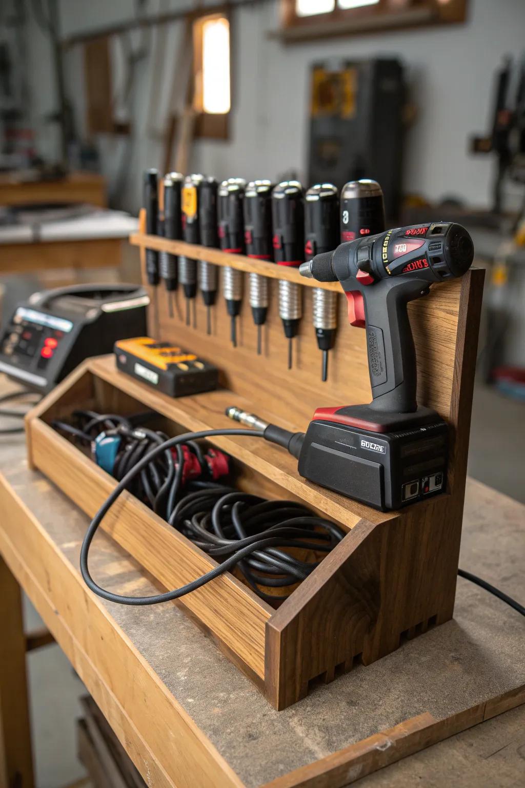 Power Up: Elevate Your Workshop with a Custom Charging Station