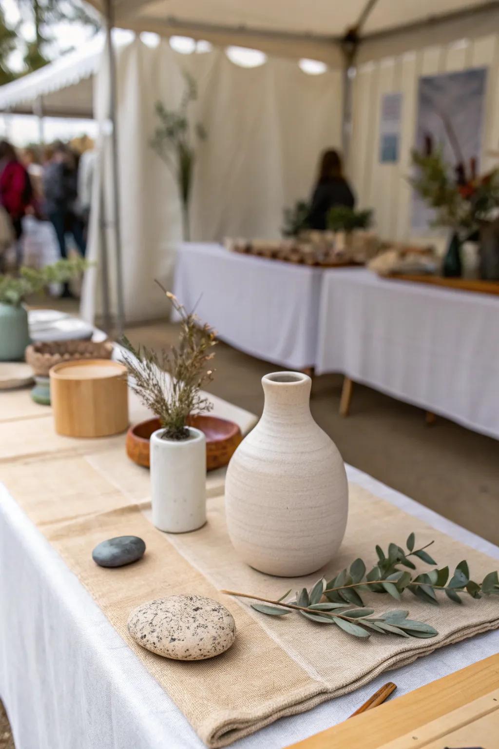 Embrace simplicity with a centerpiece that breathes elegance and calm. 🌿✨