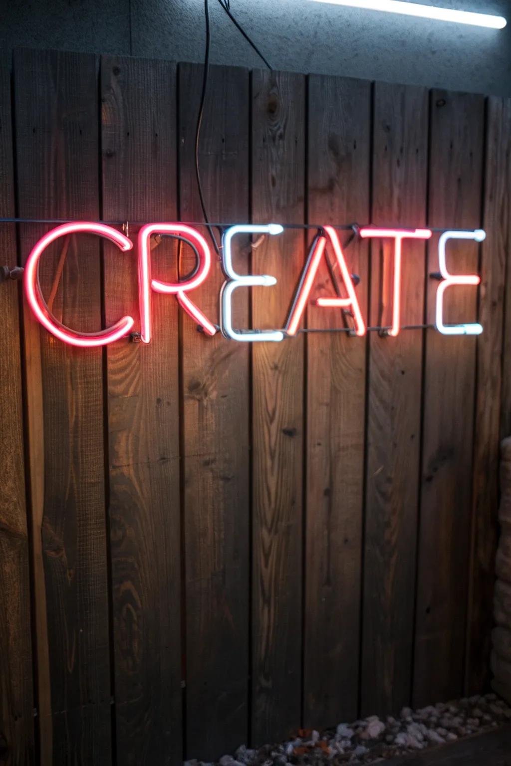 Ignite your inspiration with the glow of creativity.