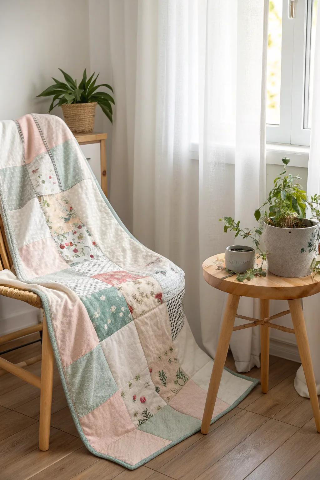 Stitch your memories together with a cozy quilt that tells your story.