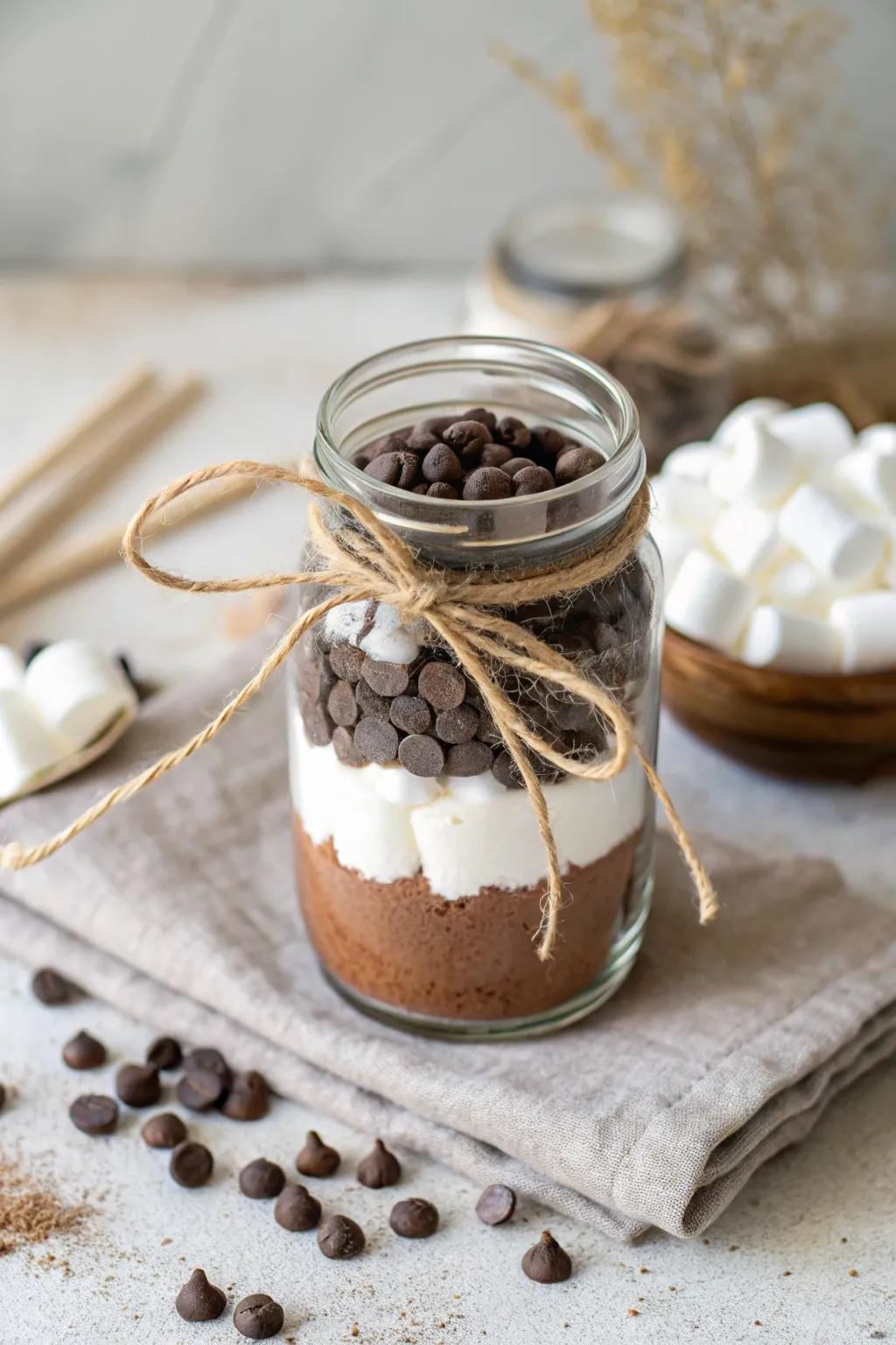 Cozy in a Jar: The Perfect Hot Cocoa Gift