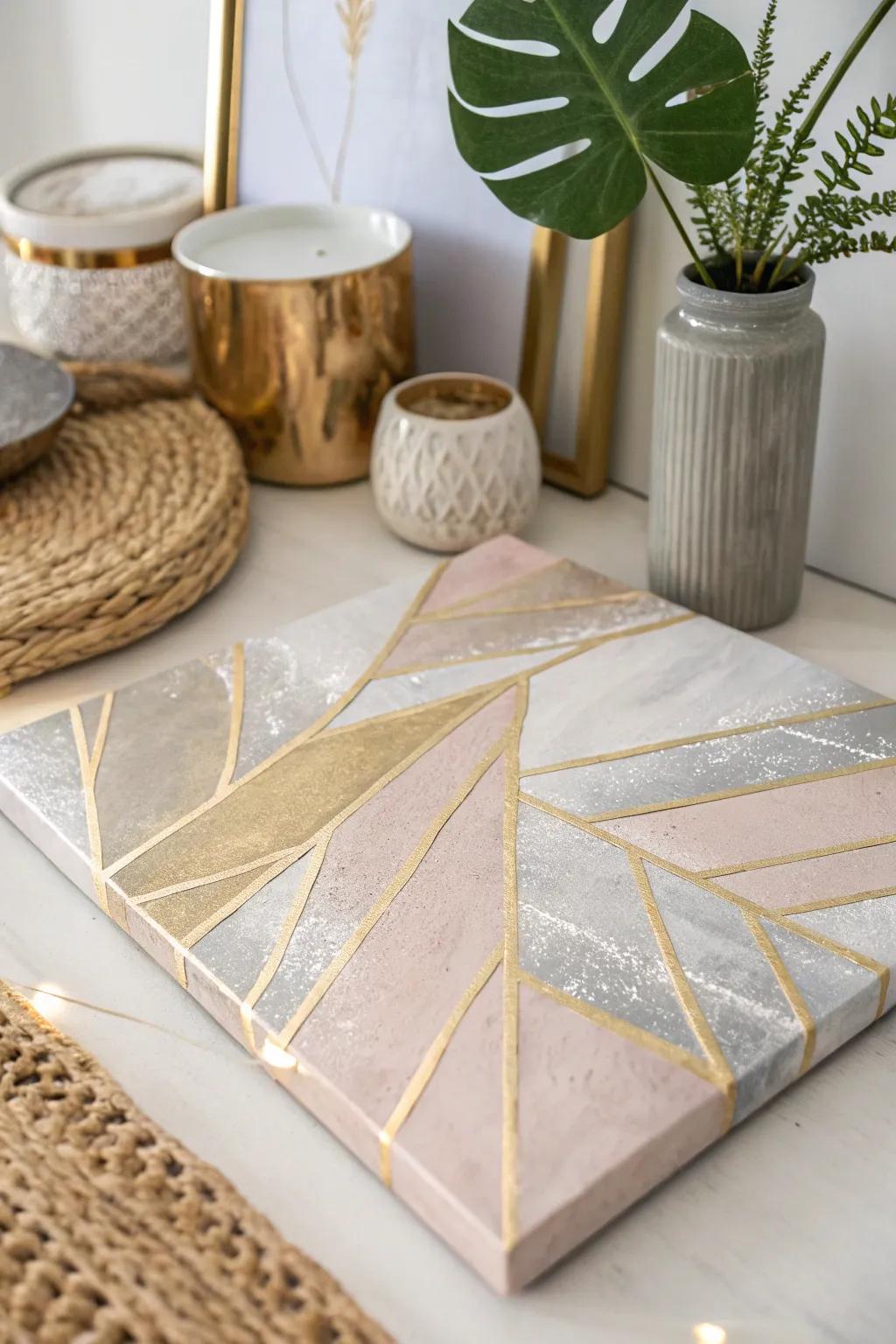 Illuminate your space with a touch of metallic magic; where simplicity meets luxury.