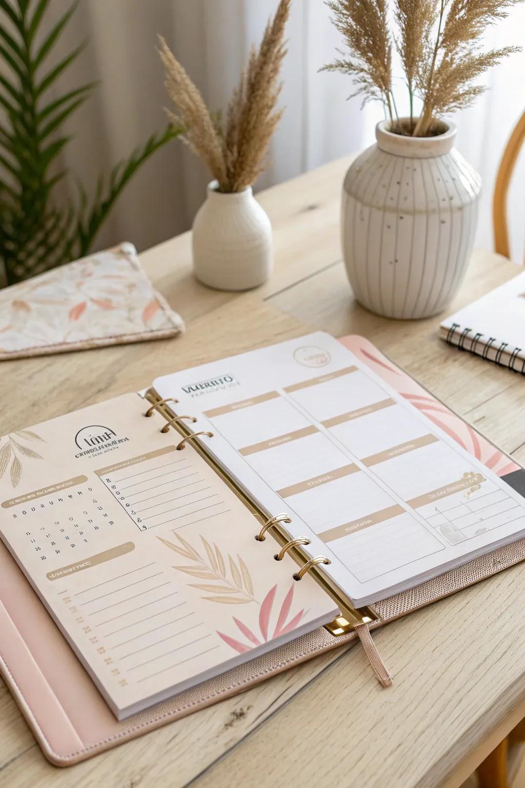 Embrace organization with elegance and simplicity—your perfect planner awaits.