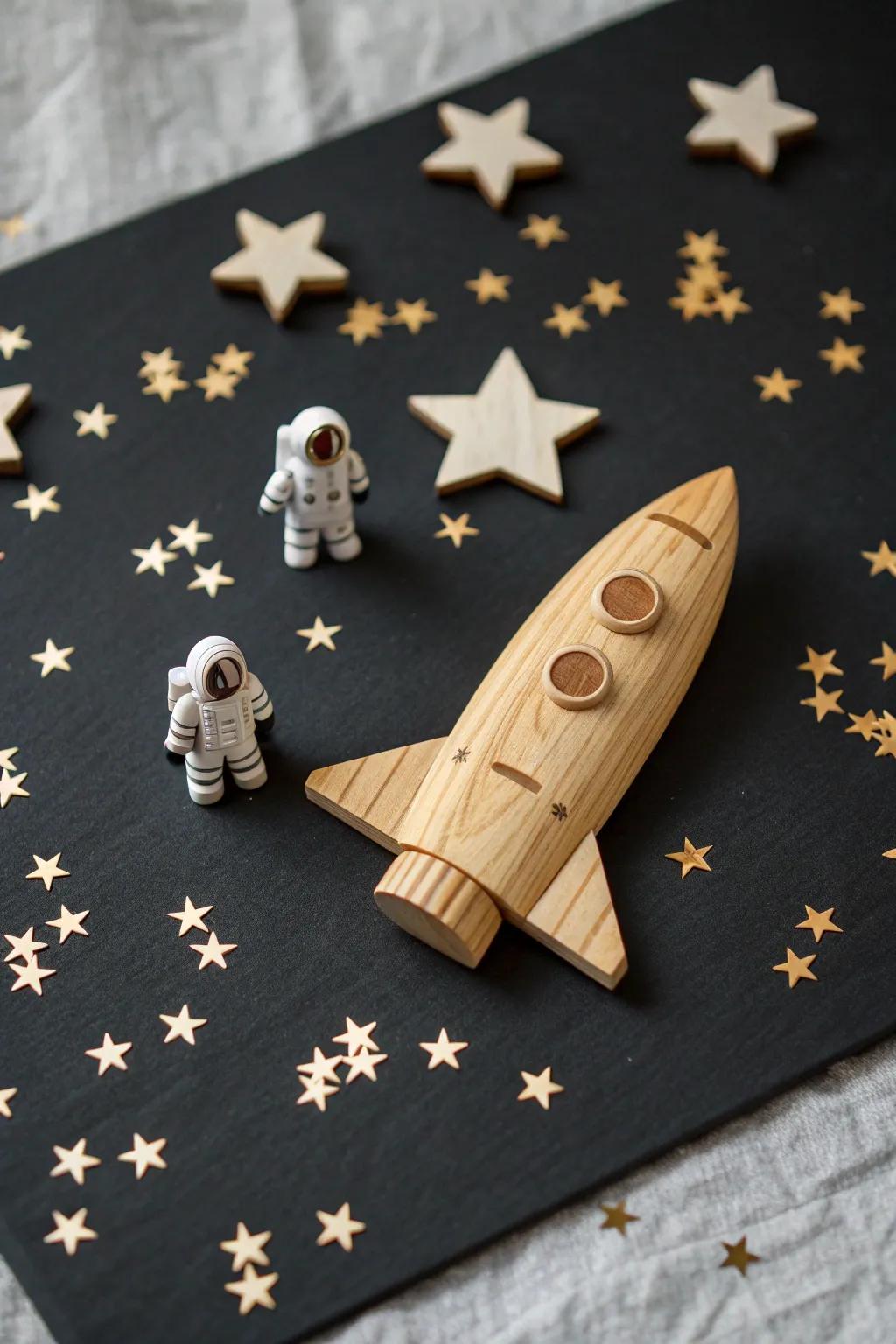 Embark on a Space Odyssey: Where simplicity meets the stars.