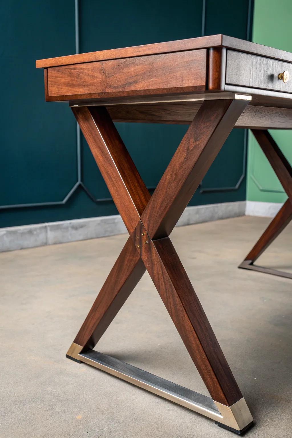 Elevate your workspace with bold, artistic angles.