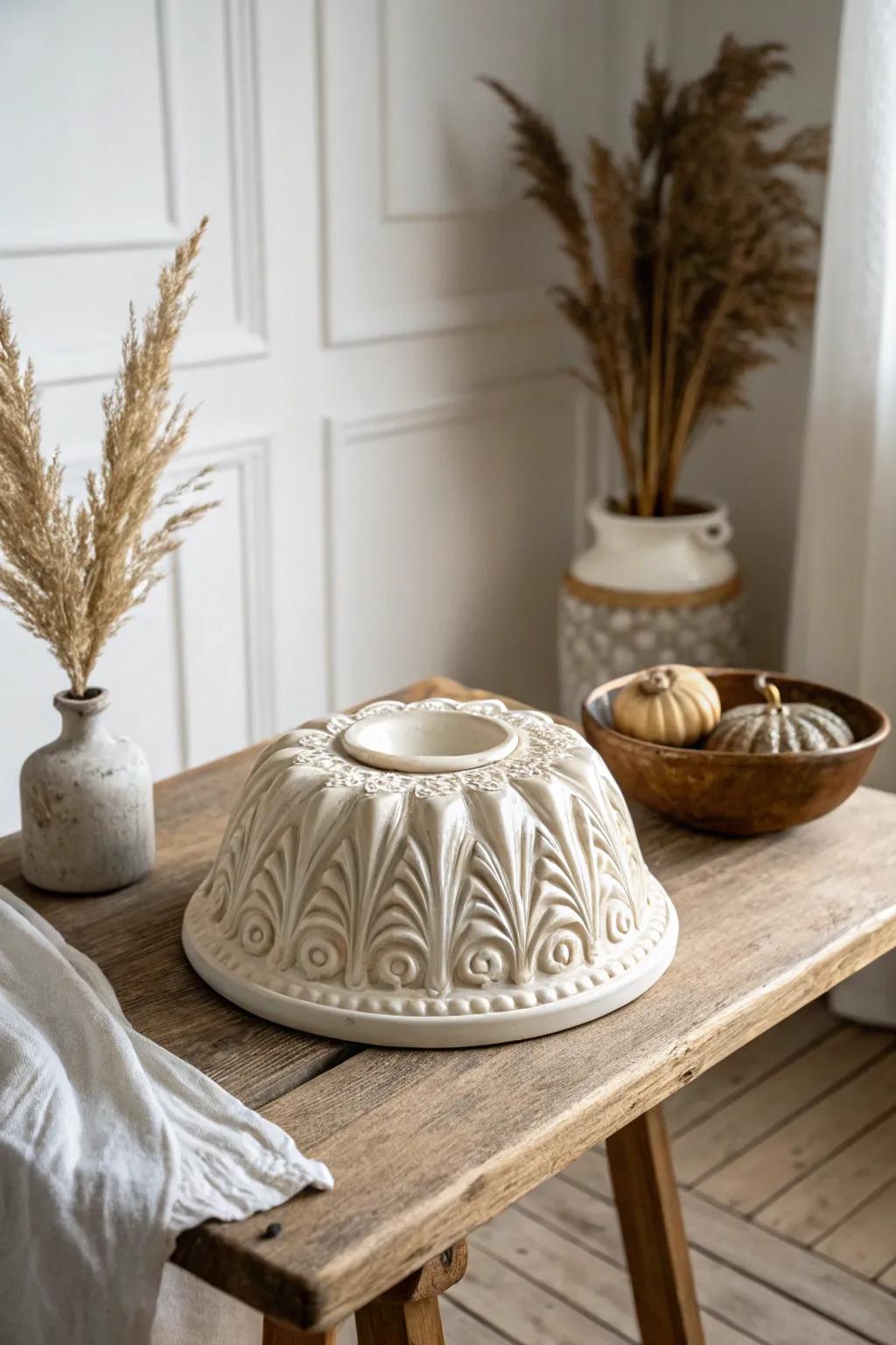 Embrace nostalgia with vintage-inspired drape mold designs that bring classic charm and craftsmanship into your minimalist space.