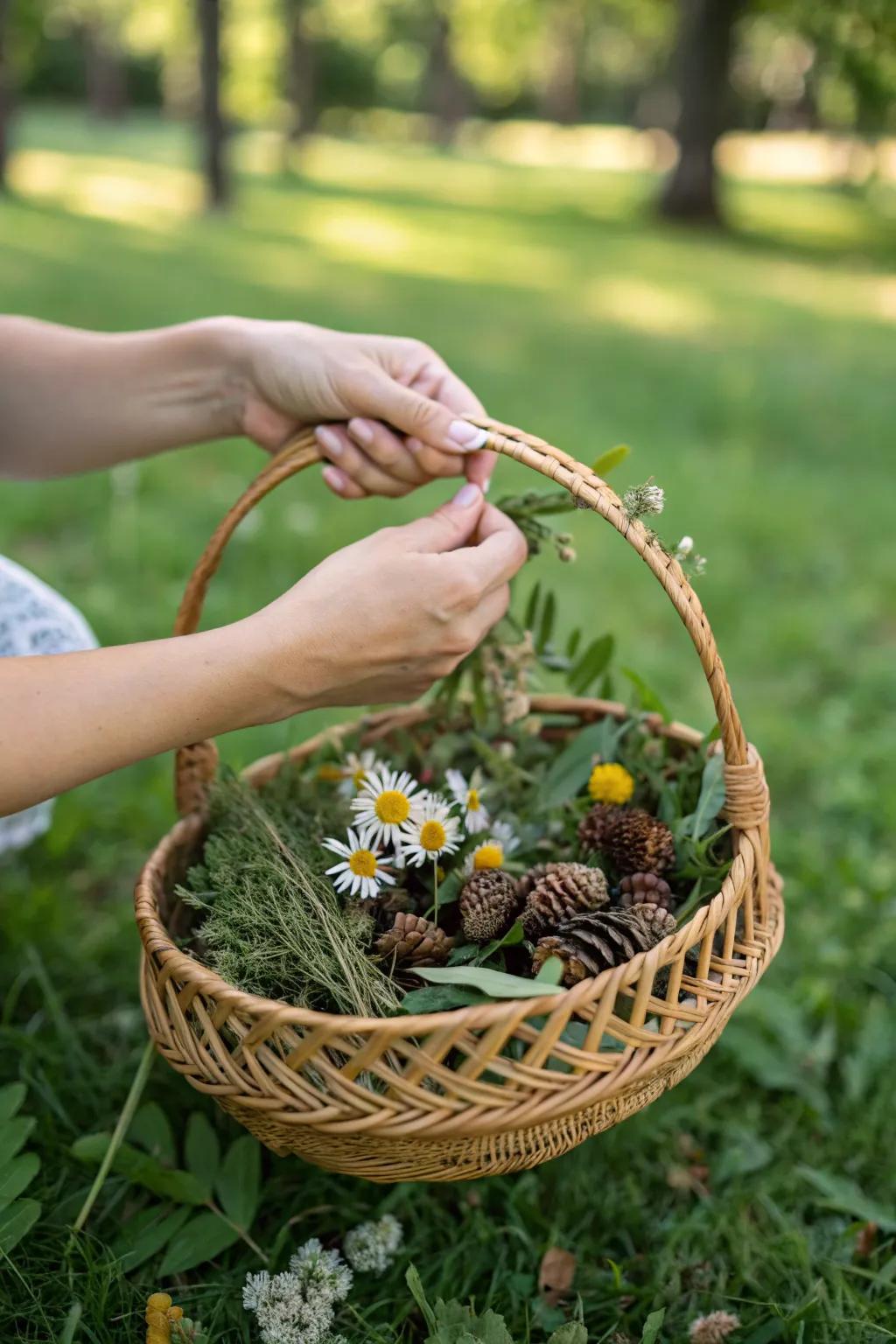 Embrace simplicity and beauty: a nature walk with purpose. 🌿 #NatureLovers #ScandinavianMinimalism #BohoStyle