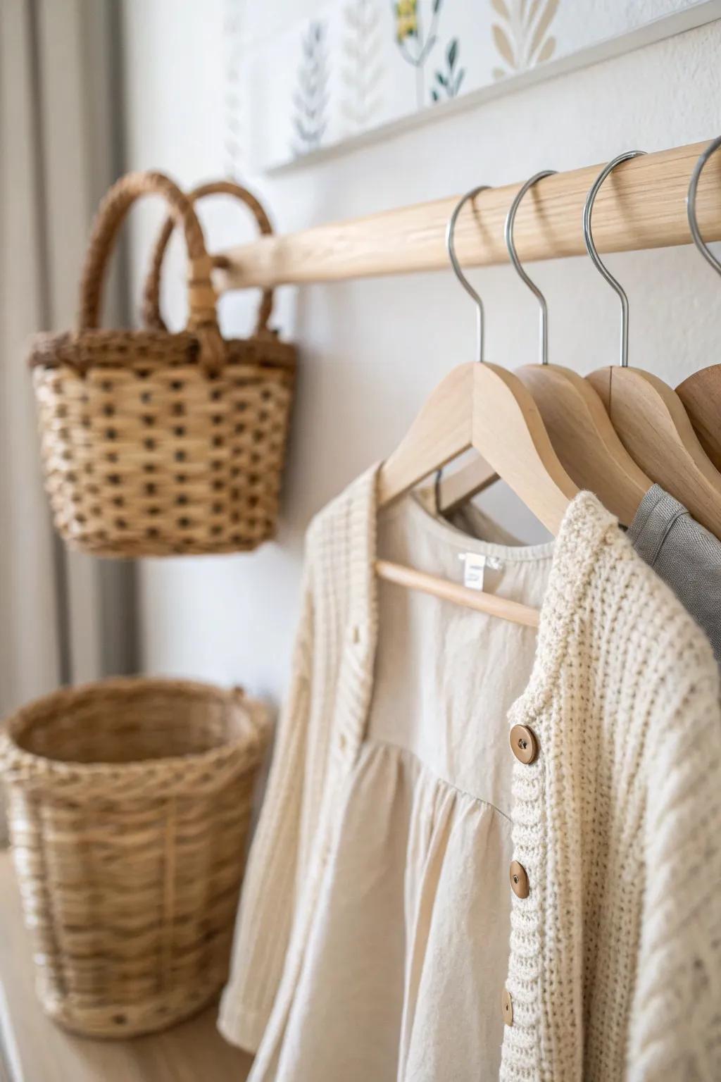 One simple “tomorrow’s outfit” hook = calmer mornings and a clutter-free kids’ closet.