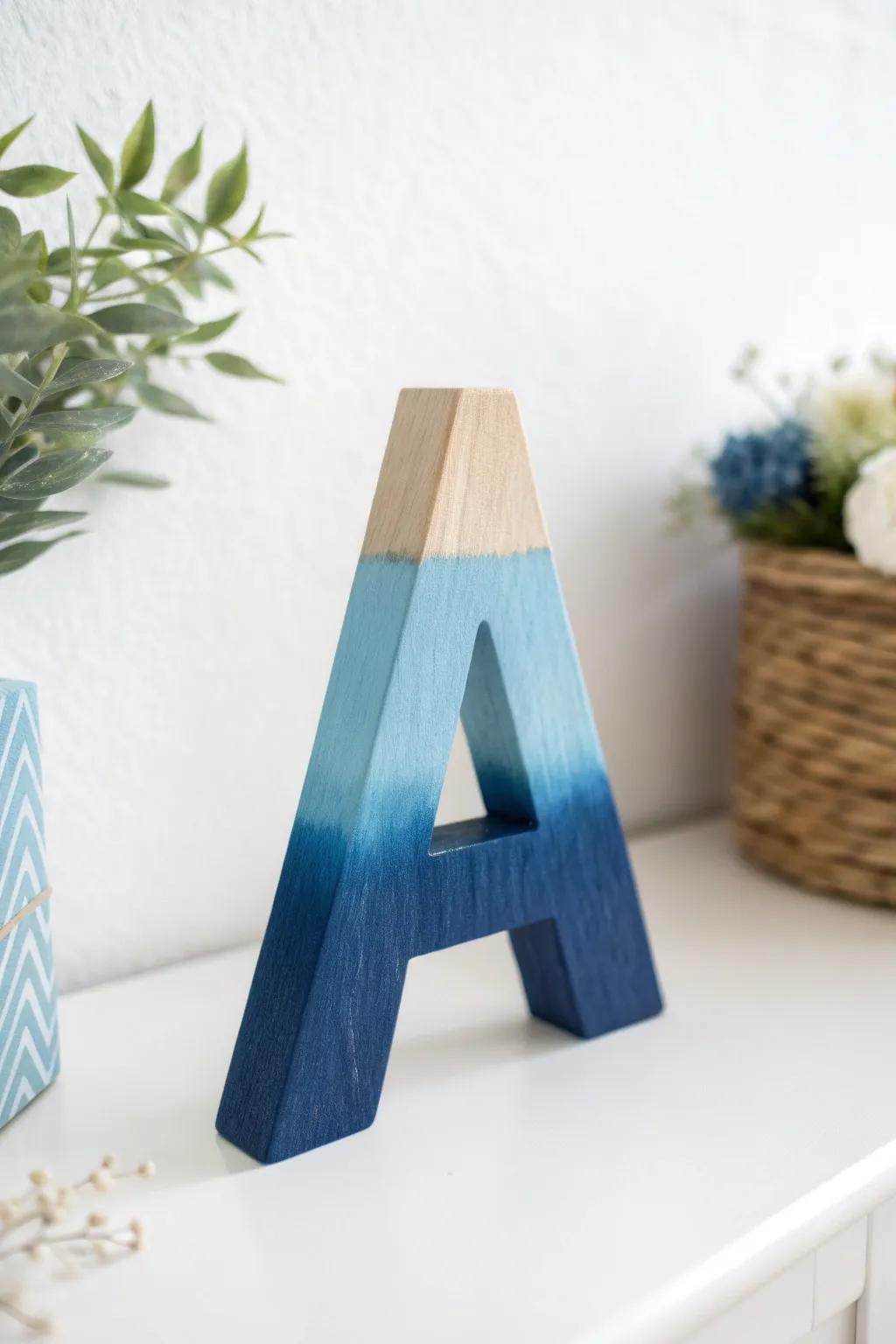 Dive into serenity with ombre elegance: where craftsmanship meets oceanic inspiration.