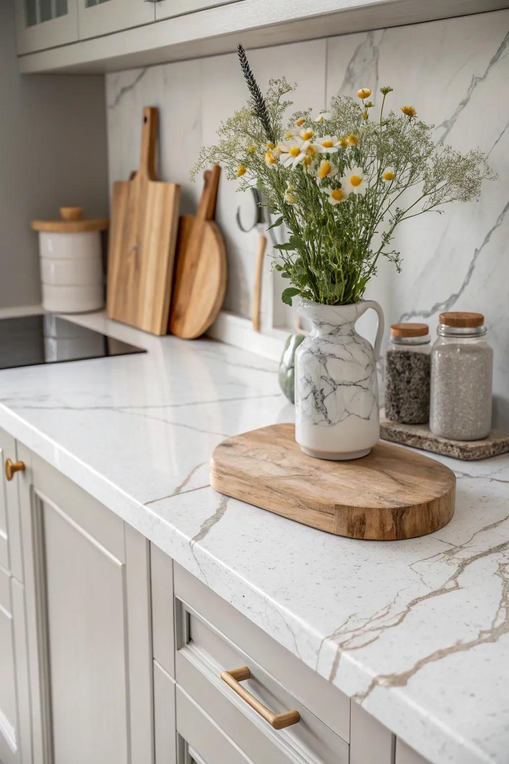 Transform your space with a painted laminate makeover – where creativity meets natural beauty.