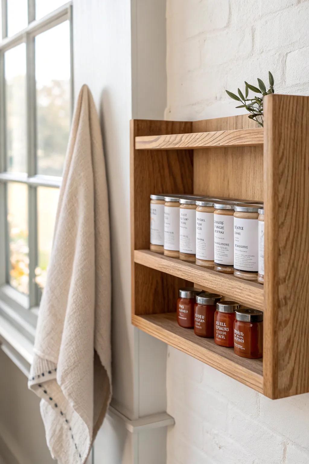 Can-depth shelves keep every item visible—no more forgotten cans hiding in the back.