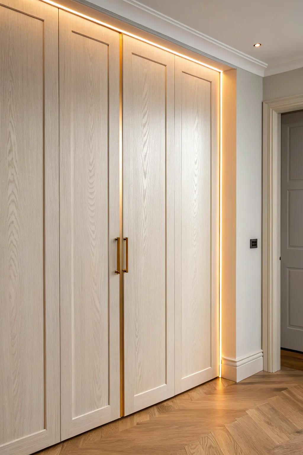 Close the doors, close the day—your cloffice disappears when you’re off the clock.