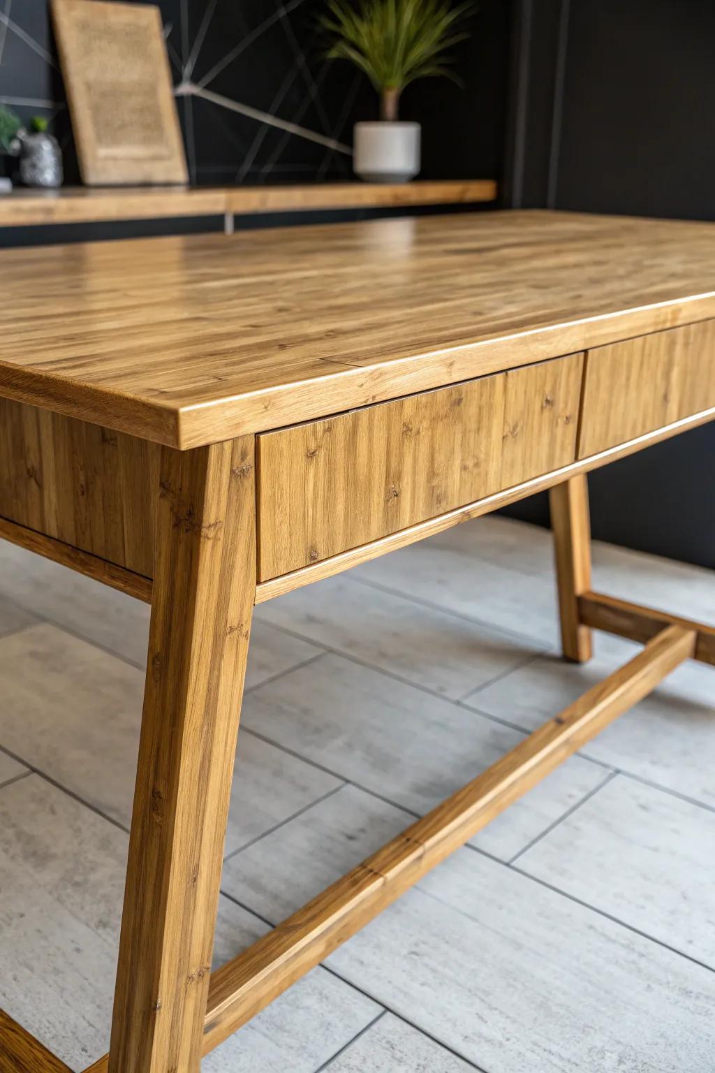 Elevate your workspace with eco-friendly elegance. Discover the beauty of sustainable bamboo.