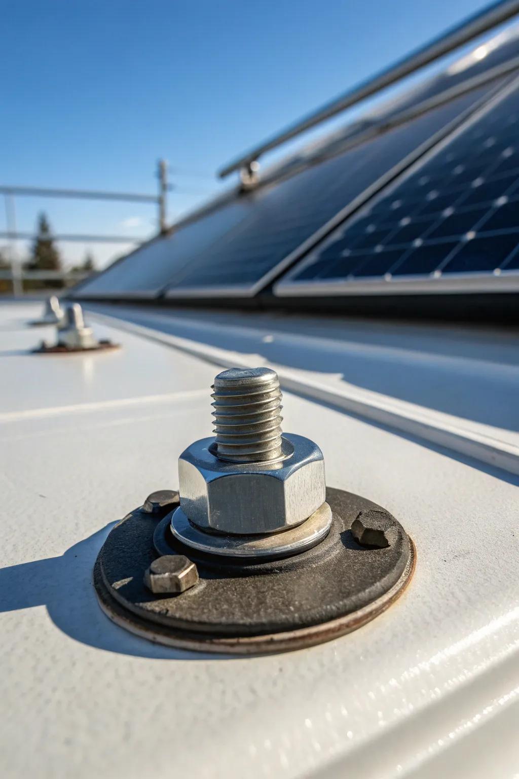 Secure your solar panels with confidence using well nuts for a seamless, adventure-ready installation.