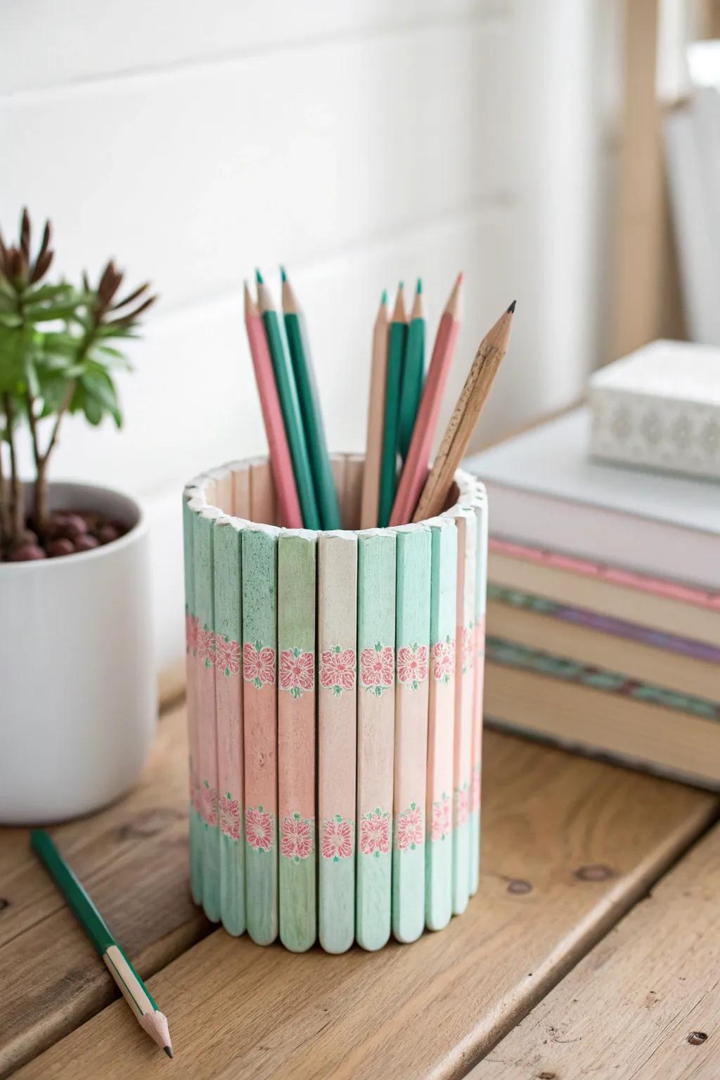 Elevate your workspace with a touch of handcrafted elegance.