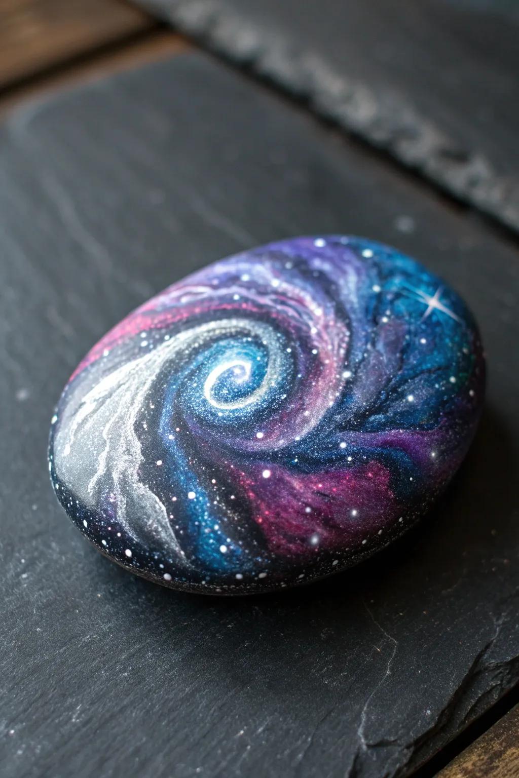 Dive into the cosmos with mesmerizing interstellar swirls.