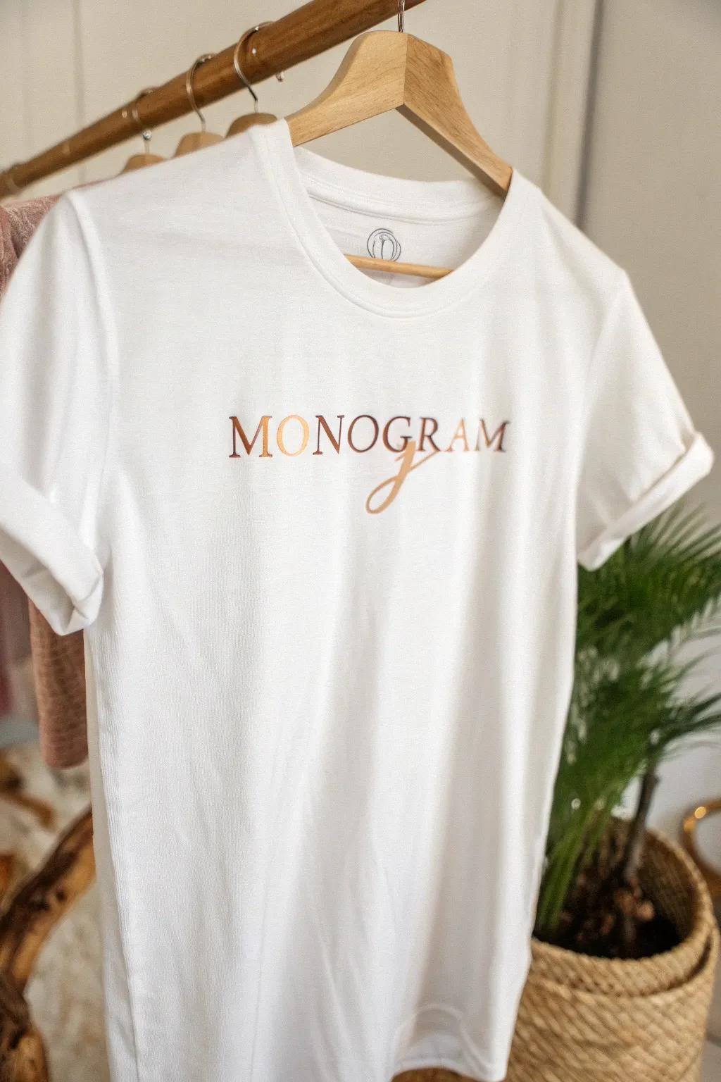 Embrace style and sustainability with eco-friendly monogram designs.
