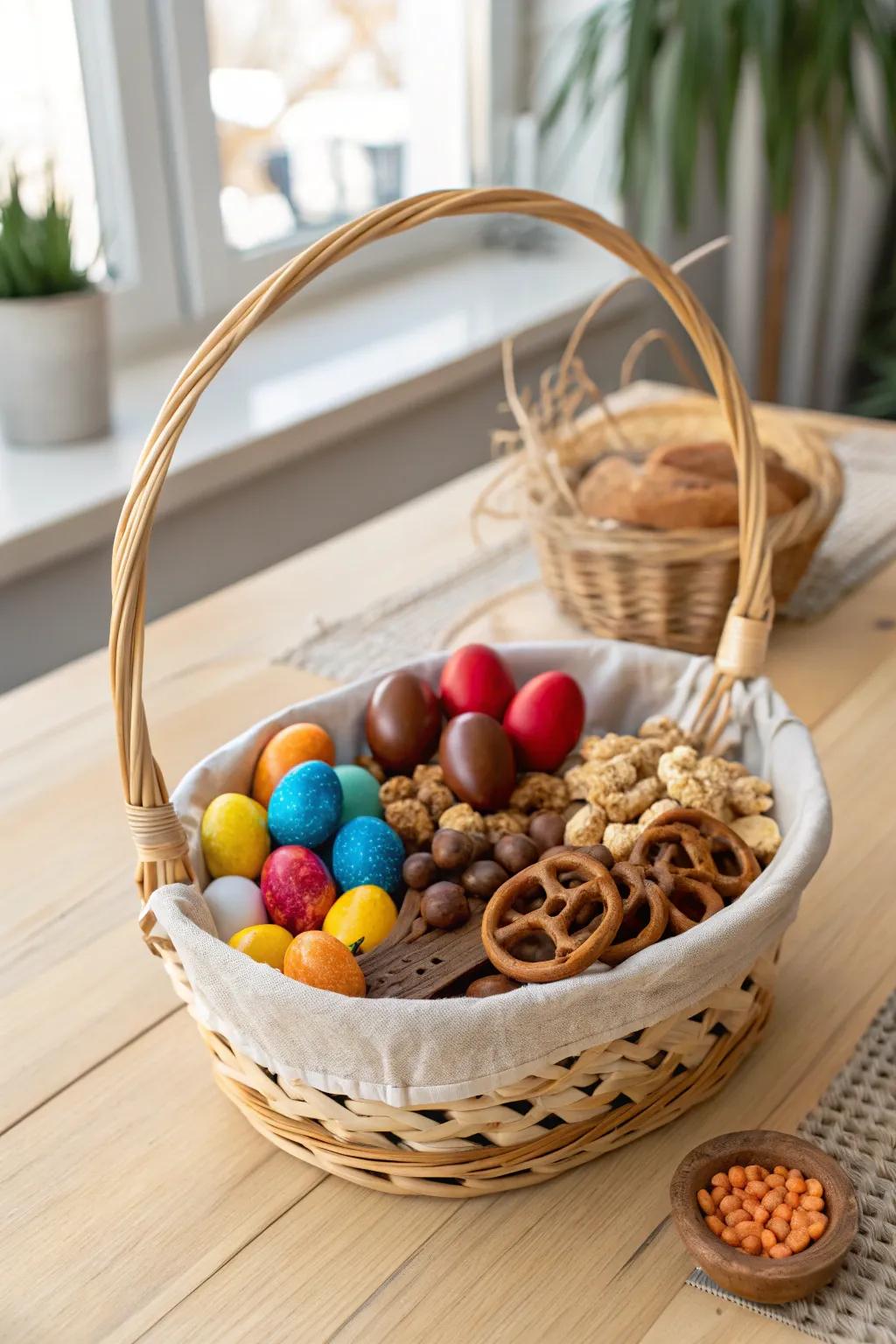 A Perfect Balance: Sweet and Savory Easter Basket Delight