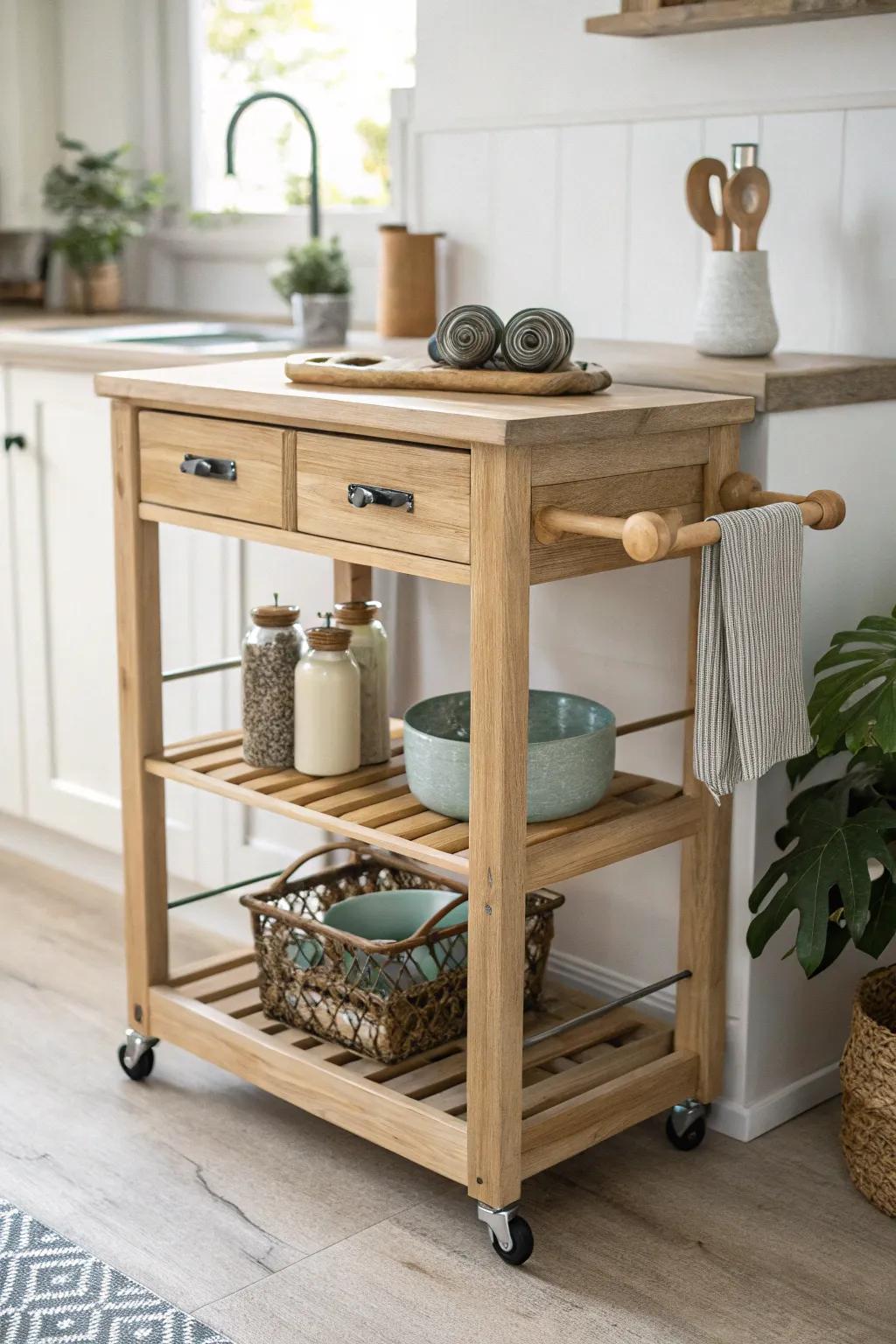 Transform your baking routine with this elegant DIY Portable Baking Station — where craftsmanship meets simplicity and style.