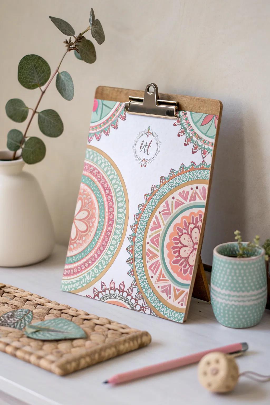 Elevate your gift-giving with personalized clipboards that blend boho charm and minimalist elegance.