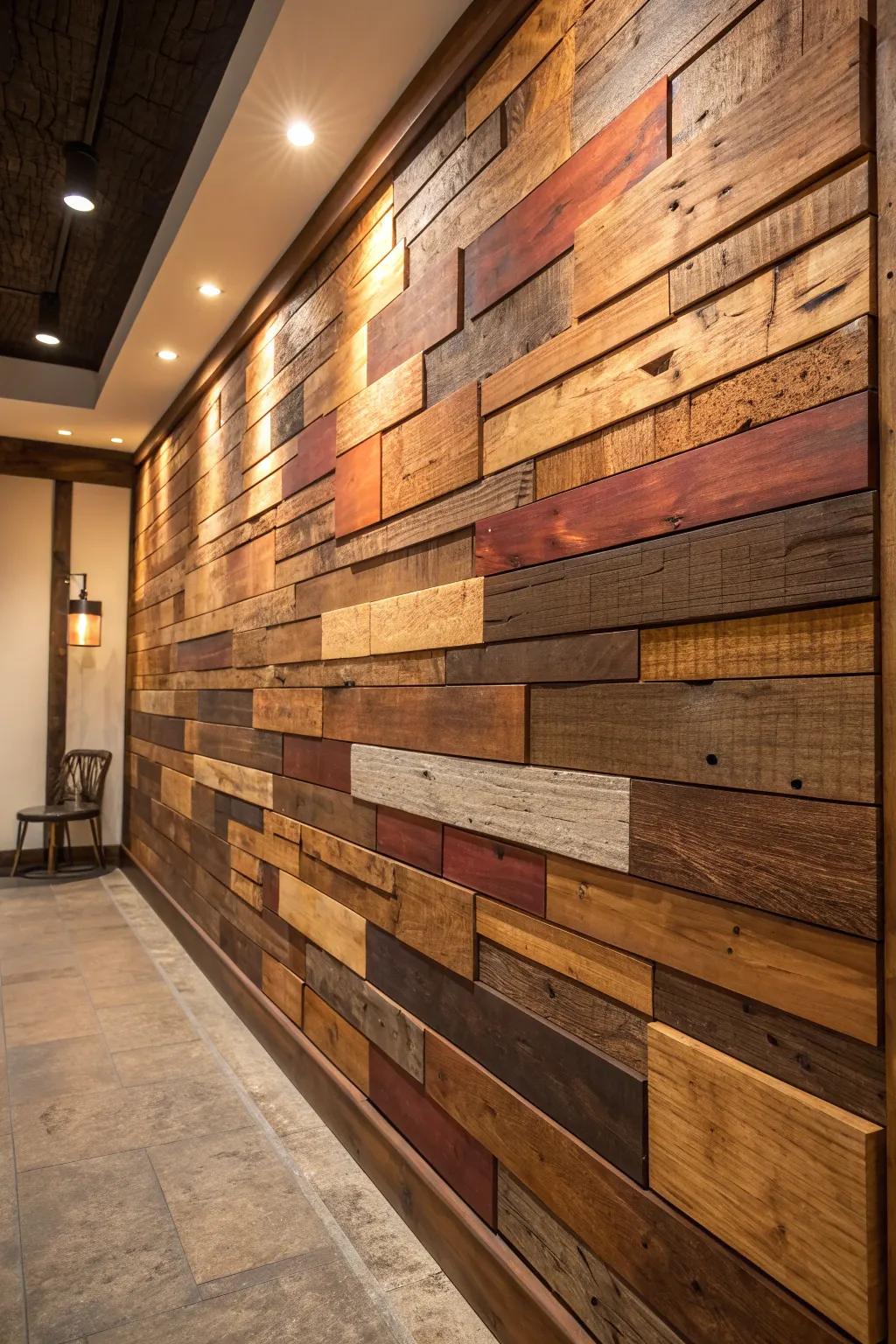 Transform your space with the timeless allure of reclaimed wood.
