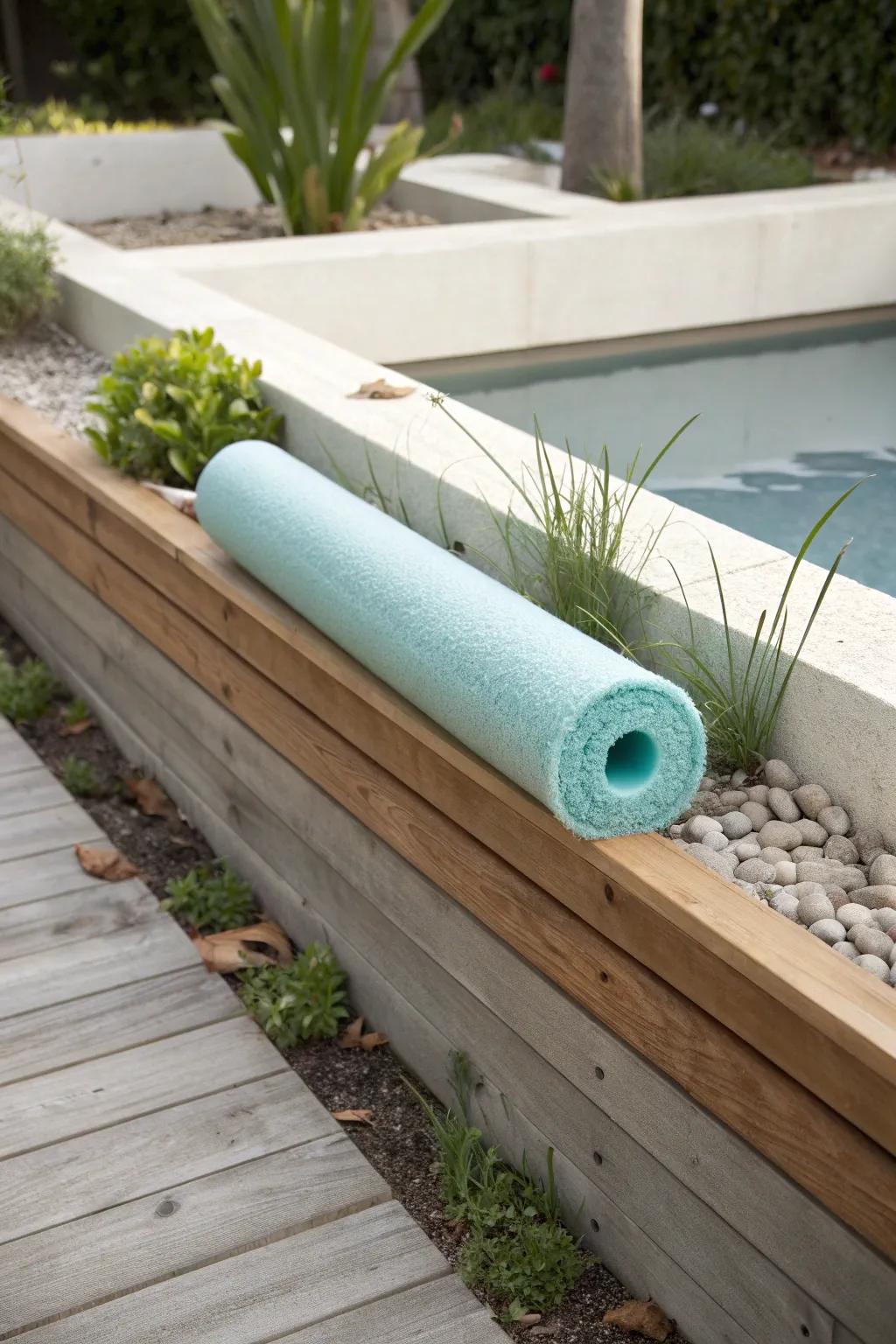 Transform your garden with a pop of color and a touch of practicality. Discover the charm of pool noodle edging!