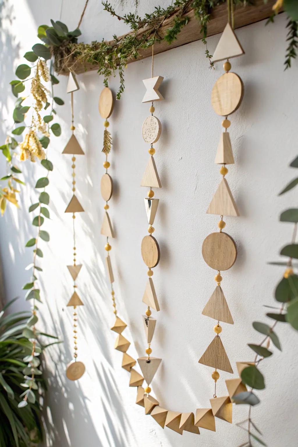 Celebrate the harmony of art and math with a stunning Golden Ratio Garland, perfect for a touch of elegance in your minimalist decor.