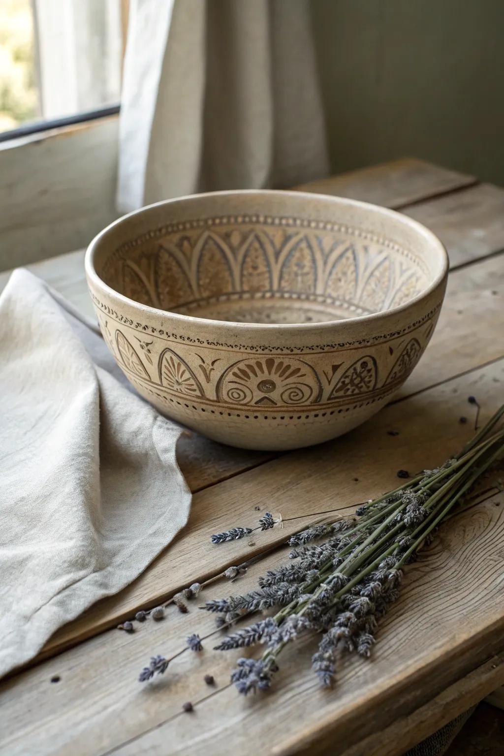 Craft a story of history and elegance with medieval-inspired clay pottery.
