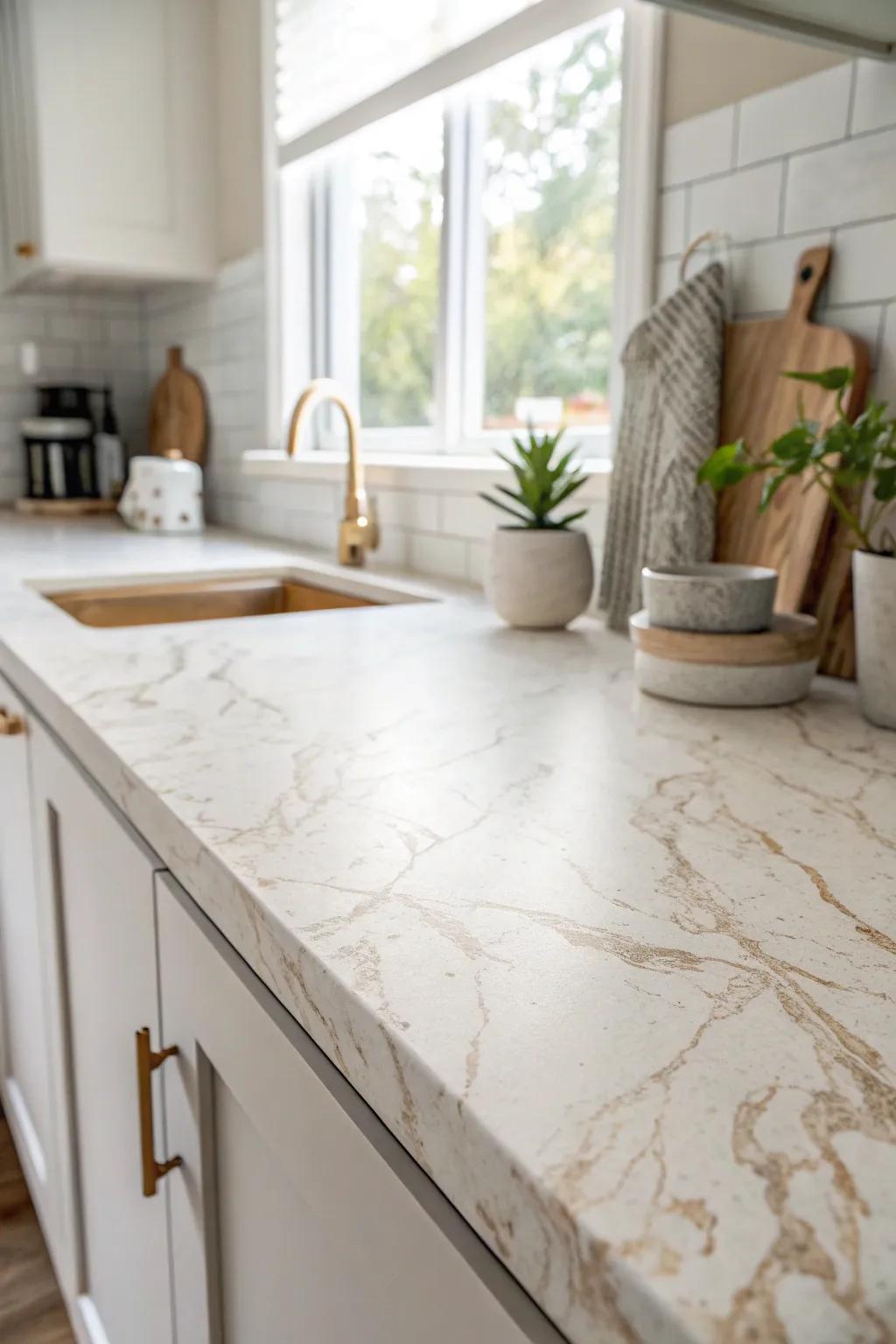 Transform your kitchen with the magic of contact paper: a simple touch for a stunning change.