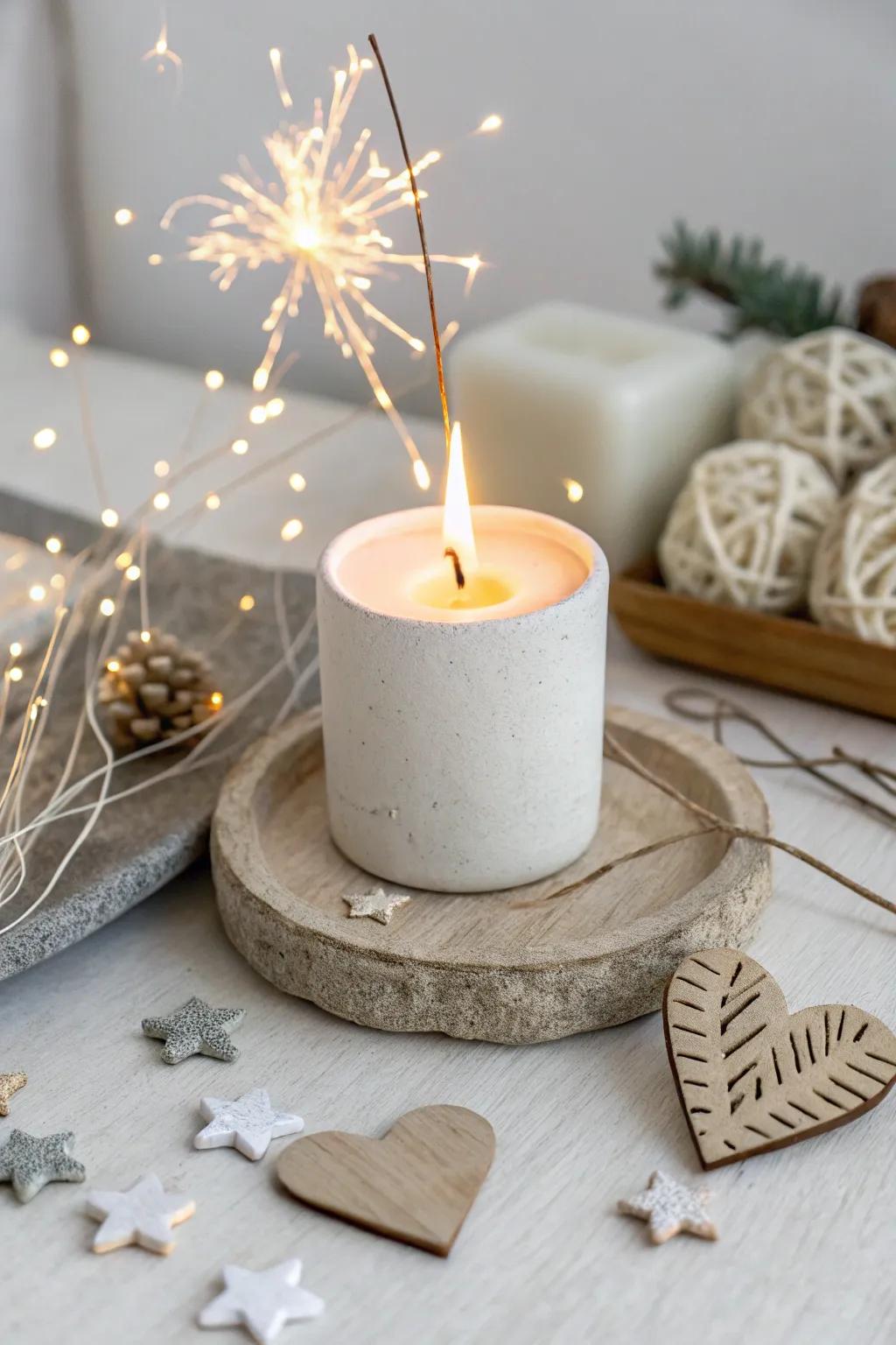 Illuminate your festivities with minimalist charm and a touch of boho elegance.