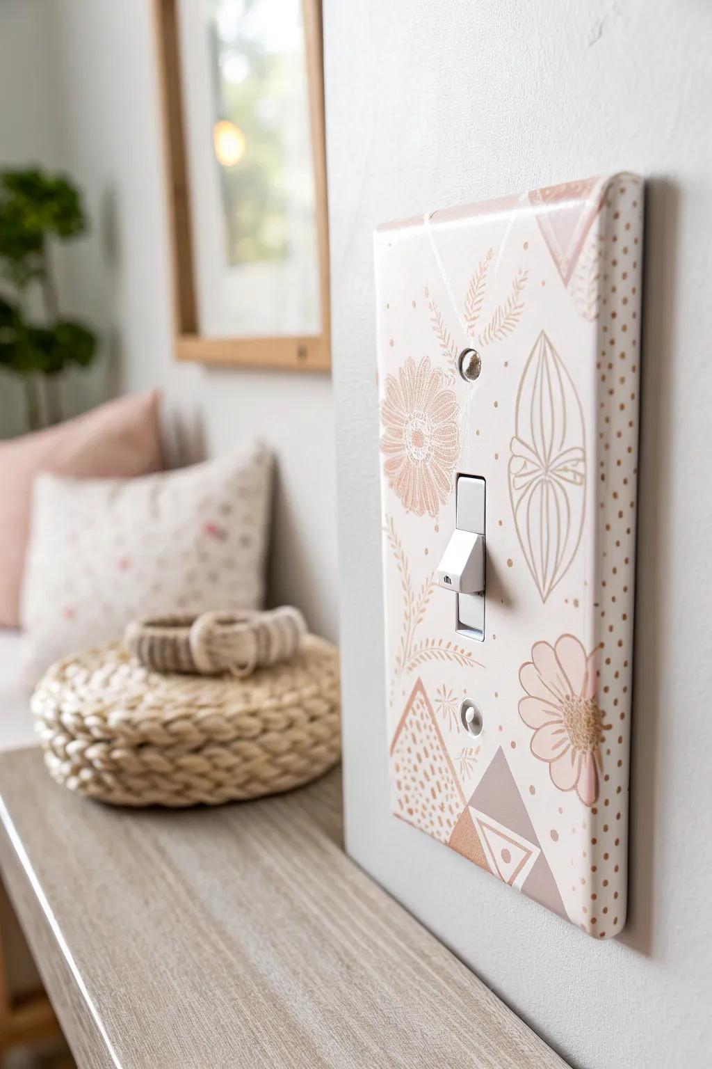 Transform your room with a touch of creativity—customize your light switch covers for a unique, personal touch.