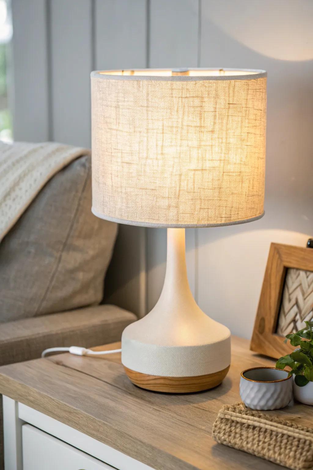 A cordless touch lamp that moves from desk to bed—soft glow for every dorm corner.