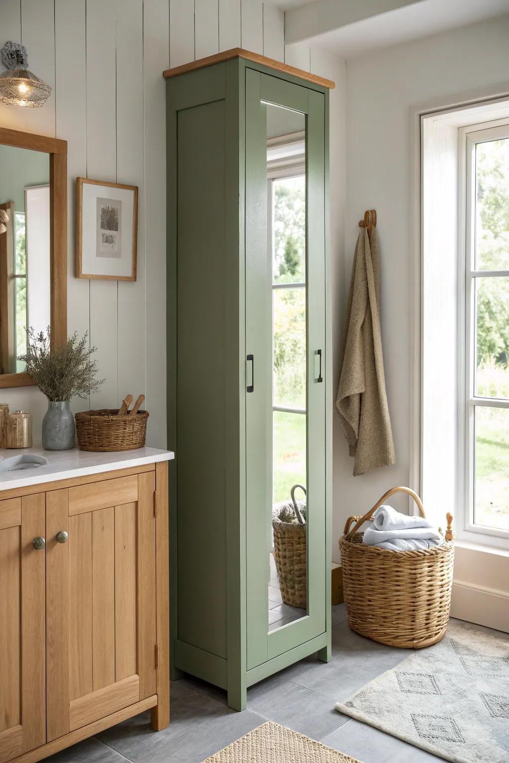 Turn a tiny pantry into a jewel box with a glossy wow wall and a mirror-backed glow.