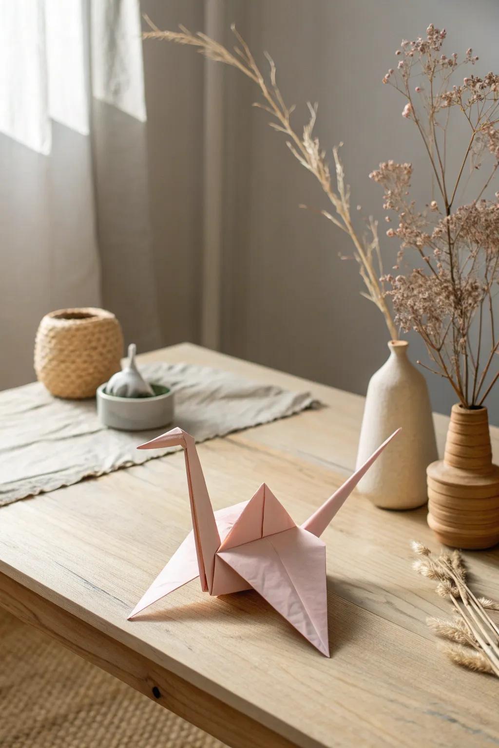 Elegance in simplicity: Transform paper into art with our Origami Team Challenge.